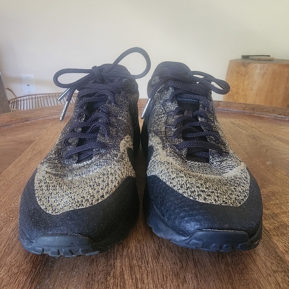 Nike Air Max 1 Ultra Flyknit Olive Green Athletic Sneaker Shoes Mens Size 7 main image 14